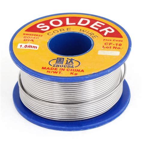Solder wire is conductive alloy substance with a low melting point, used in the electronics industry to electrically connect components together. It is …
